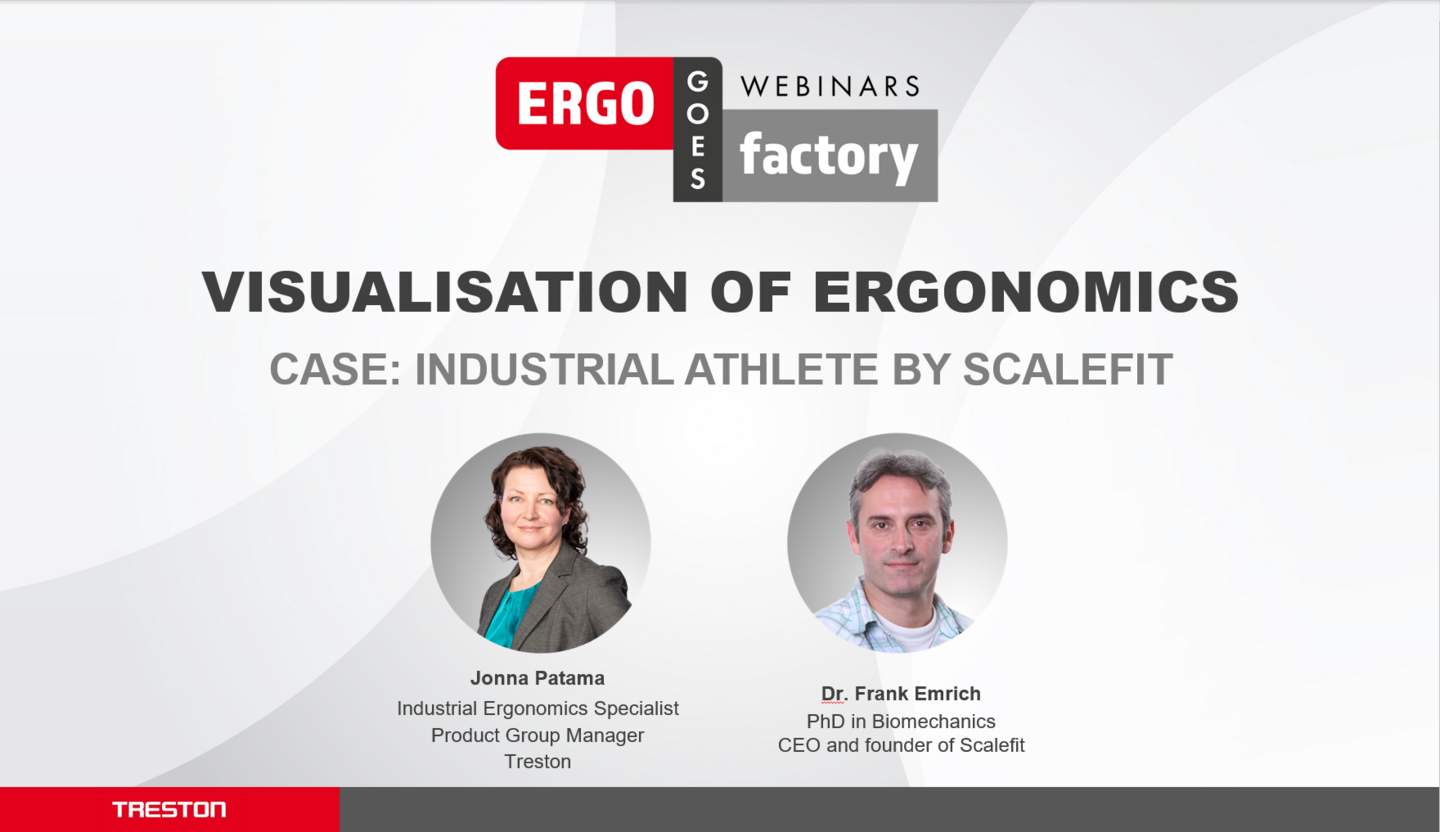 Treston ergo goes factory - visualisation of ergonomics