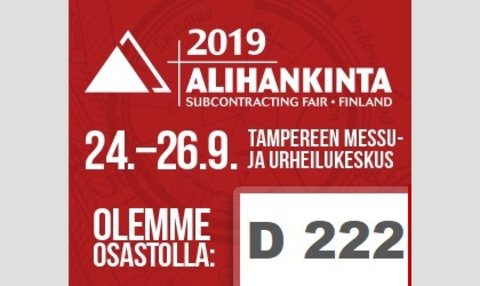 Treston Alihankinta 2019 messubanner