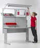 Lighting for packing bench