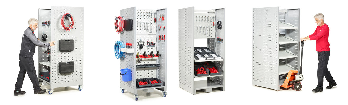 Versatile Treston Tower storage and workstation unit
