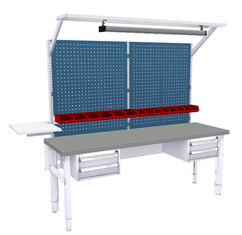 Valmiiksi suunniteltu Hevi työpöytä