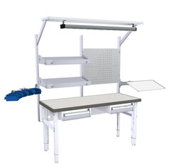 Valmiiksi suunniteltu Hevi työpöytä