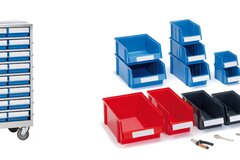 Lådor och skåp i plast